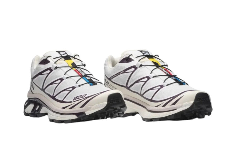 Salomon XT-6 White Vanilla Ice Plum - 3