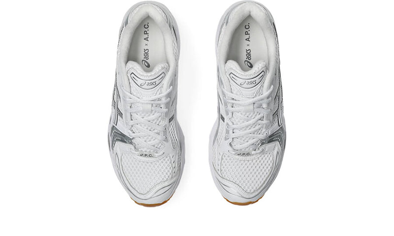ASICS Gel-Kayano 14 A.P.C. White Pure Silver