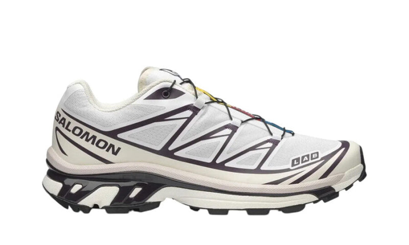 Salomon XT-6 White Vanilla Ice Plum