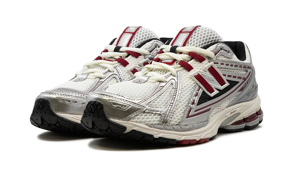 New Balance 1906R Silver Classic Crimson - 2