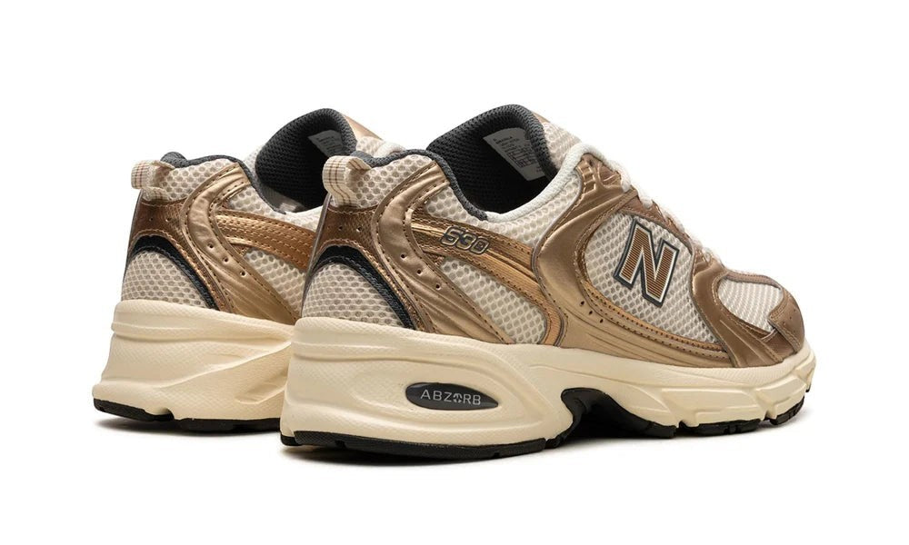 New Balance 530 Turtledove Gold Metallic - 3