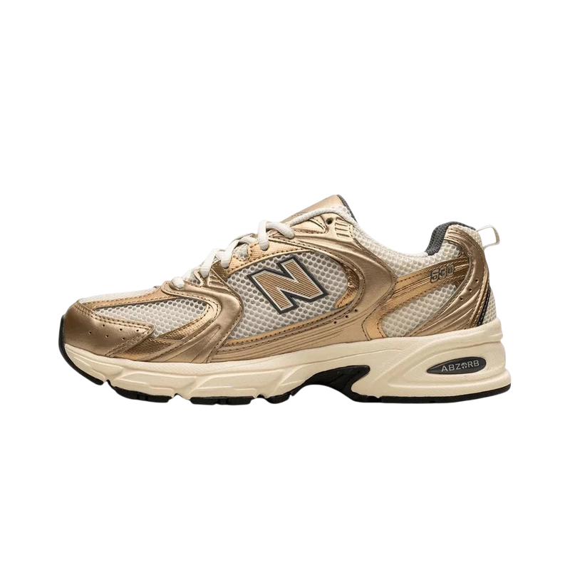 New Balance 530 Turtledove Gold Metallic