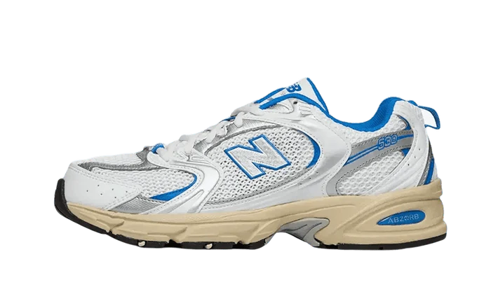New Balance 530 Blanc Bleu Oasis