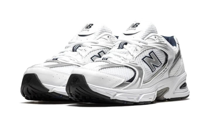 New Balance 530 White Grey Navy - 2