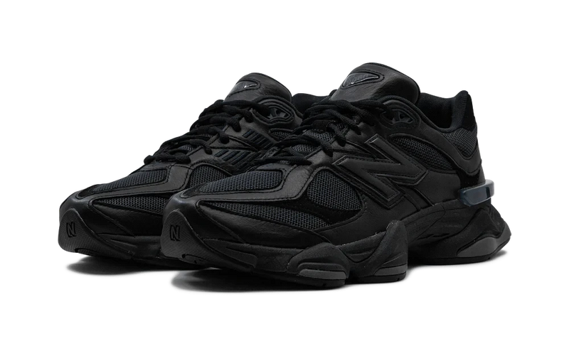 New Balance 9060 Triple Black Leather