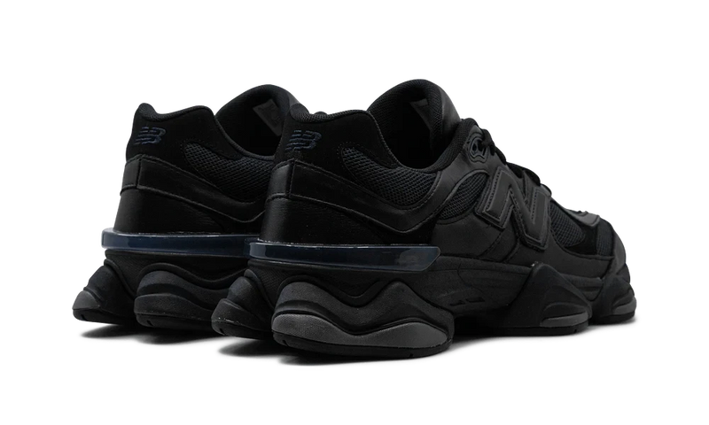 New Balance 9060 Triple Black Leather