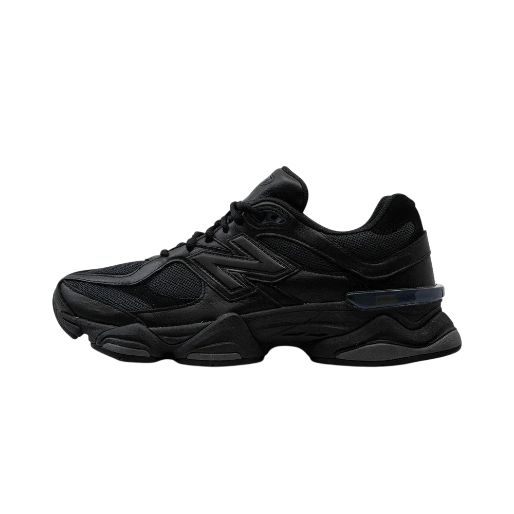 New Balance 9060 Triple Black Leather