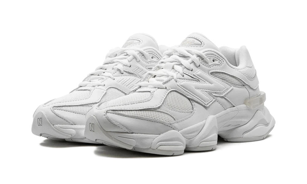New Balance 9060 Triple White - 3