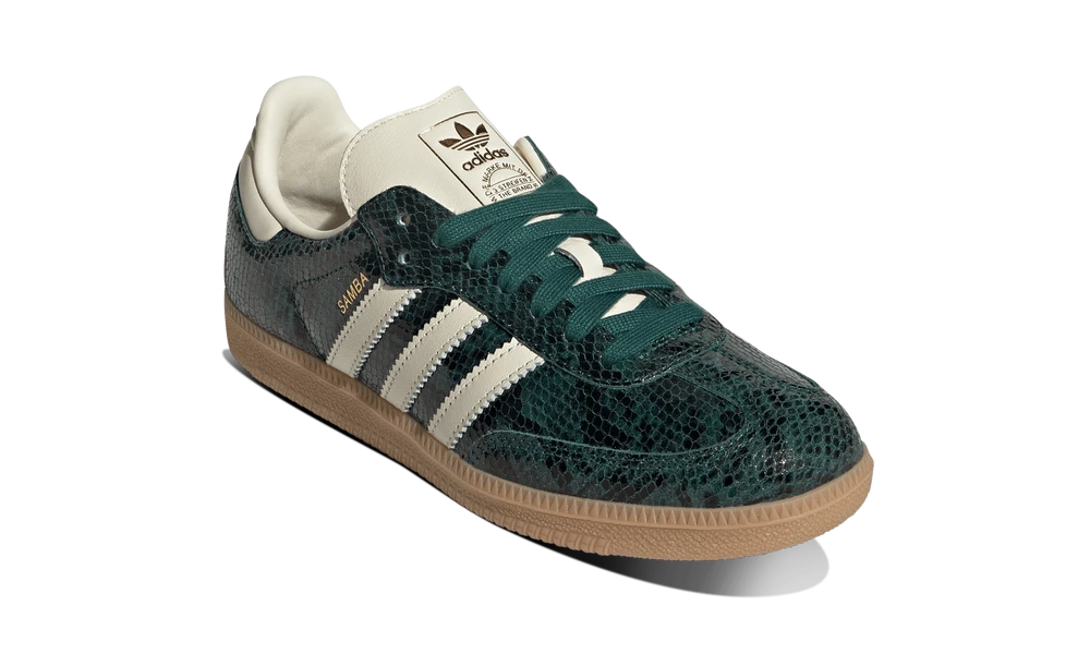 adidas Samba OG Snakeskin Collegiate Green (Women's)