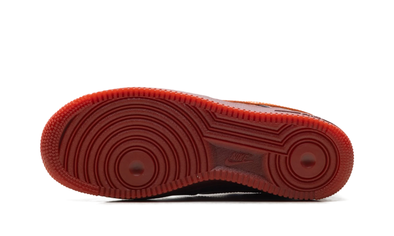 Nike Air Force 1 Low Patent Leather Dark Team Red Safety Orange - 4