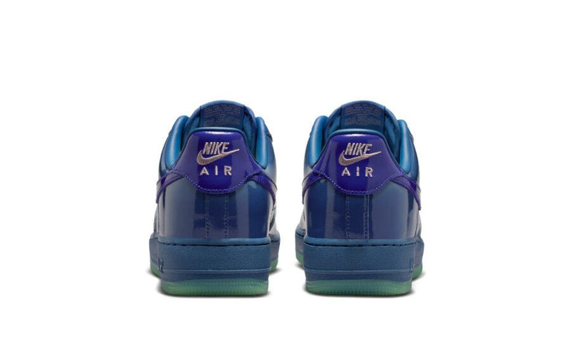 Nike Air Force 1 Low Patent Leather Mystic Navy Grape Ice