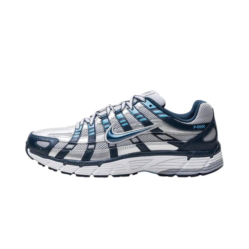 Nike P-6000 Armory Navy Flat Silver