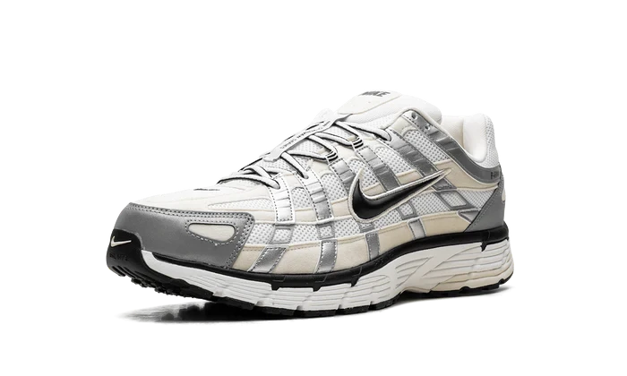 Nike P-6000 Coconut Milk Metallic Silver