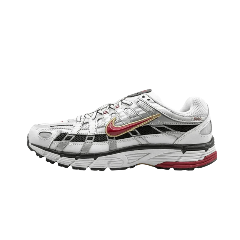 Nike P-6000 White Gold Red
