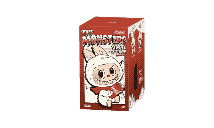 Pop Mart Labubu The Monsters Coca Cola Series Vinyl Face Sealed Case - 2