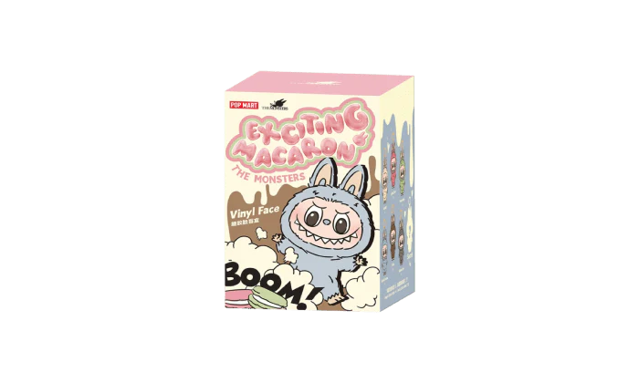 Pop Mart Labubu The Monsters Exciting Macarons Vinyl Face Blind Box - 2