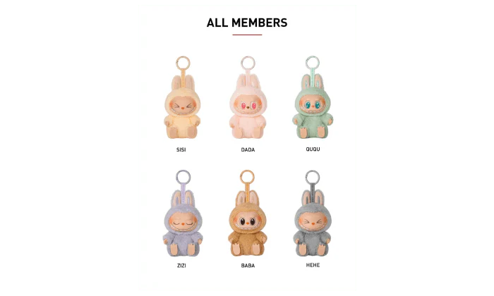 Pop Mart Labubu The Monsters Have a Seat Vinyl Plush Sealed Case