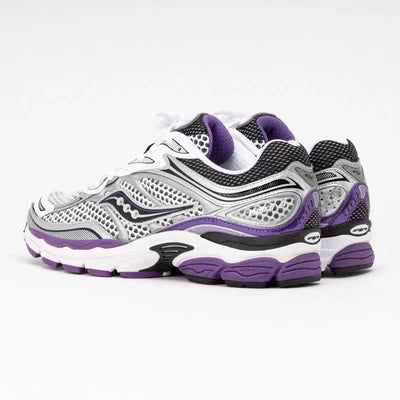 Saucony ProGrid Omni 9 White Black Silver Purple - 2