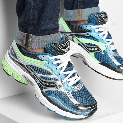 Saucony ProGrid Omni 9 Blue Lime - 2