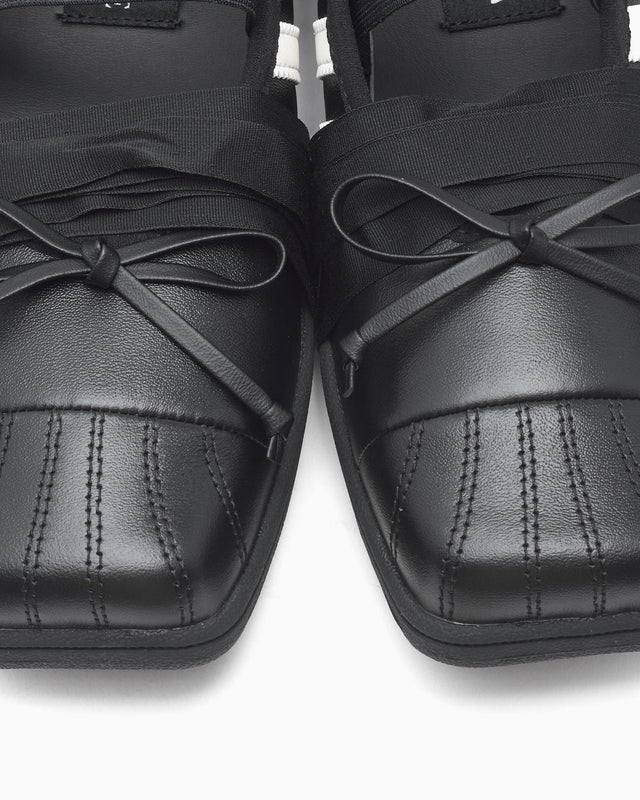 adidas Superstar Square Toe Ballet JENNIE Black Offf White