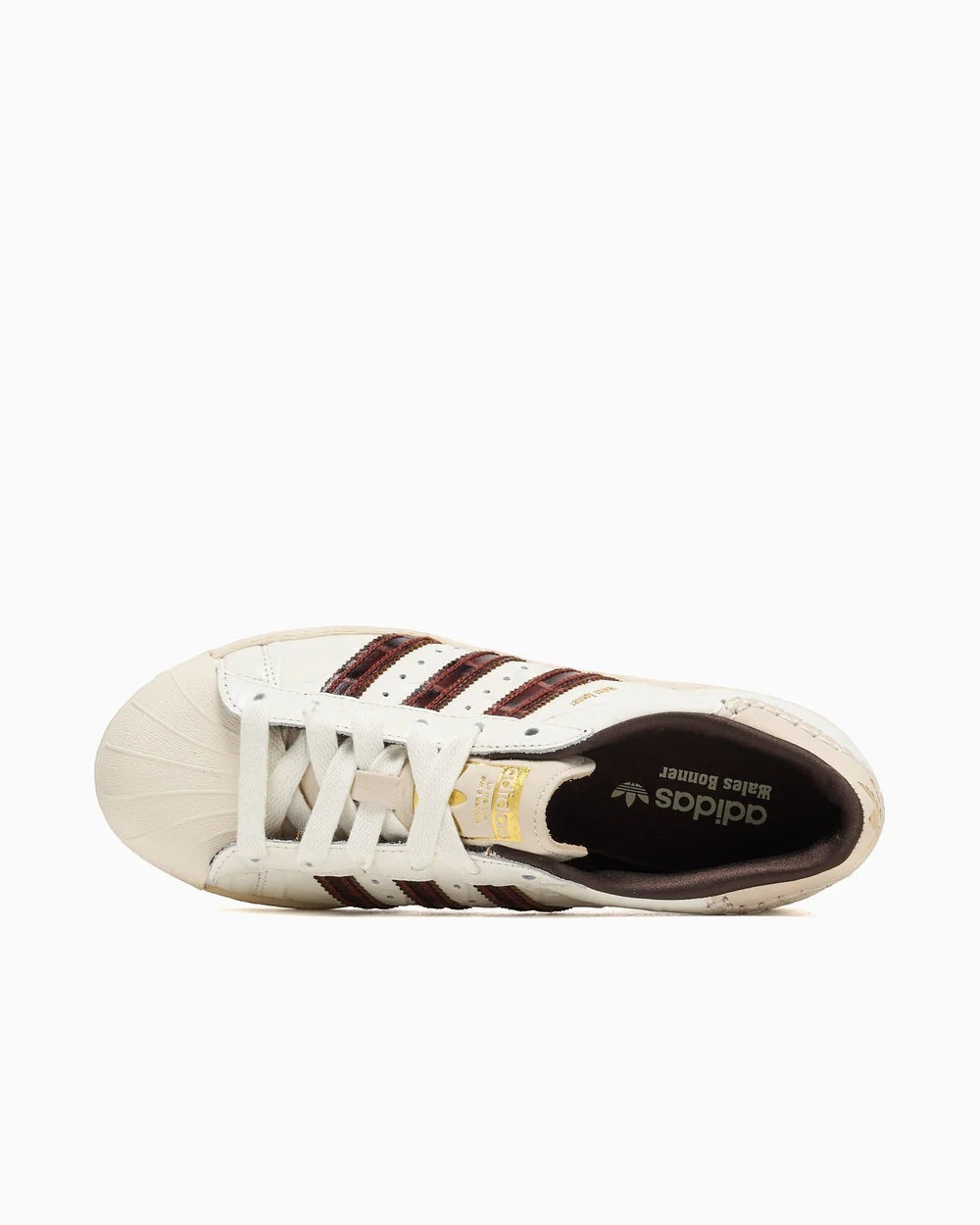 adidas Superstar Wales Bonner White Brown Croc - 3