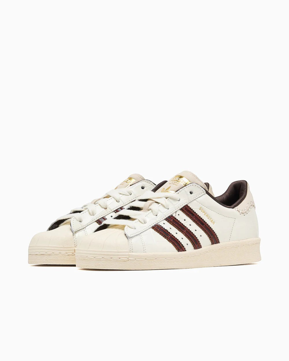 adidas Superstar Wales Bonner White Brown Croc - 5