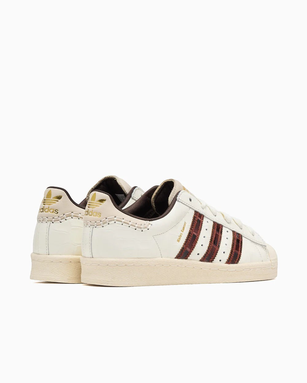 adidas Superstar Wales Bonner White Brown Croc - 6