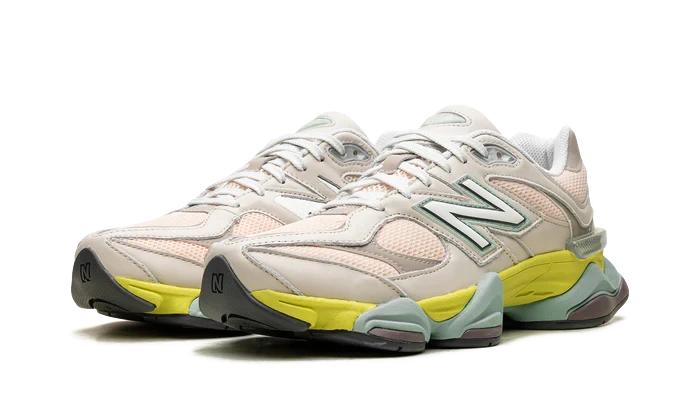 New Balance 9060 Moonbeam Vintage Rose Lime - 2