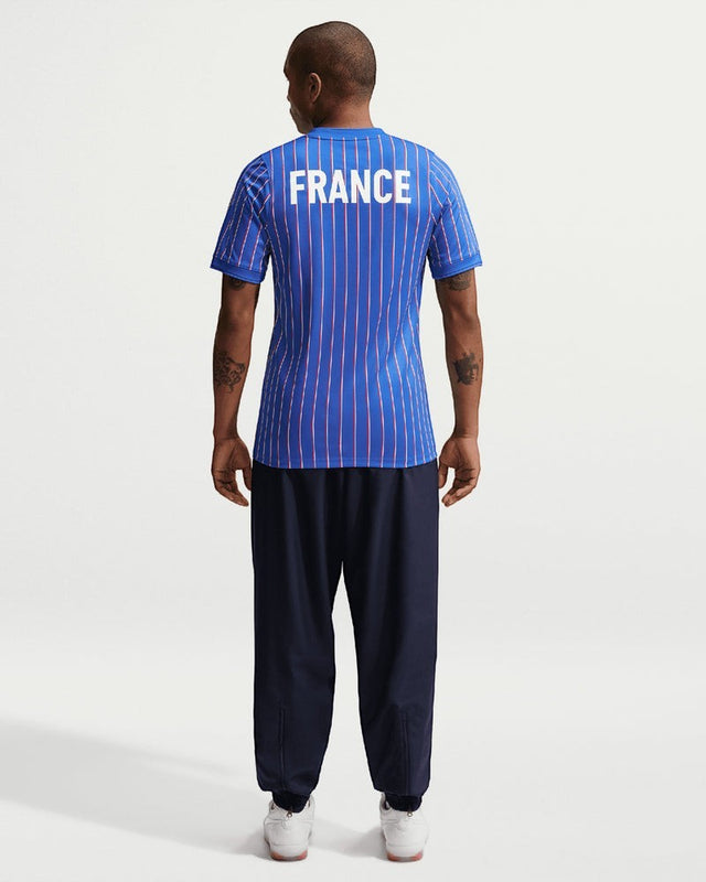 Nike x Jacquemus x France Pre Match Jersey Blue Stripe