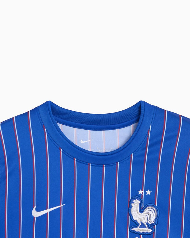 Nike x Jacquemus x France Pre Match Jersey Blue Stripe