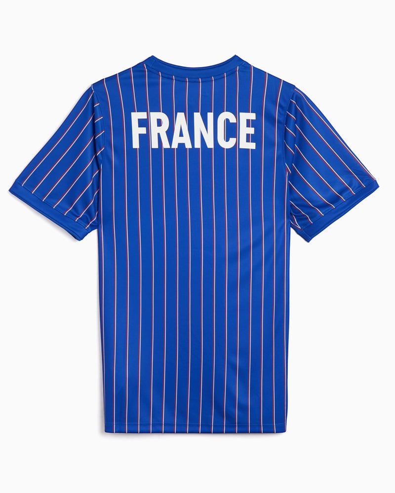 Nike x Jacquemus x France Pre Match Jersey Blue Stripe