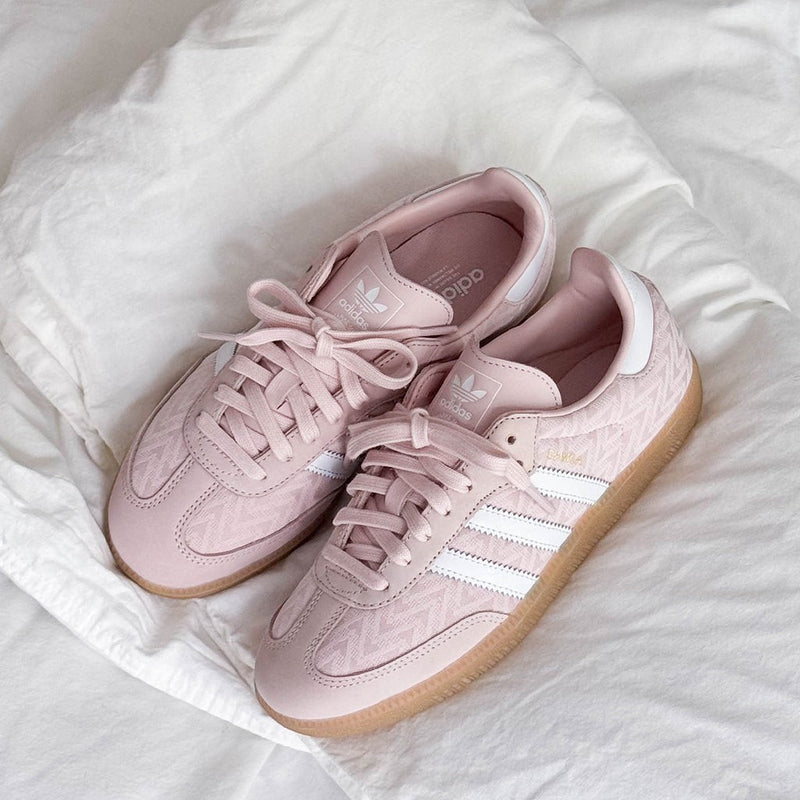 adidas Samba OG Sandy Pink White Gold (Women's)