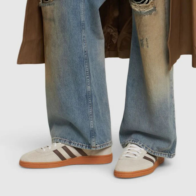 Adidas Handball Spezial Off-White Earth Strata Gum - 4