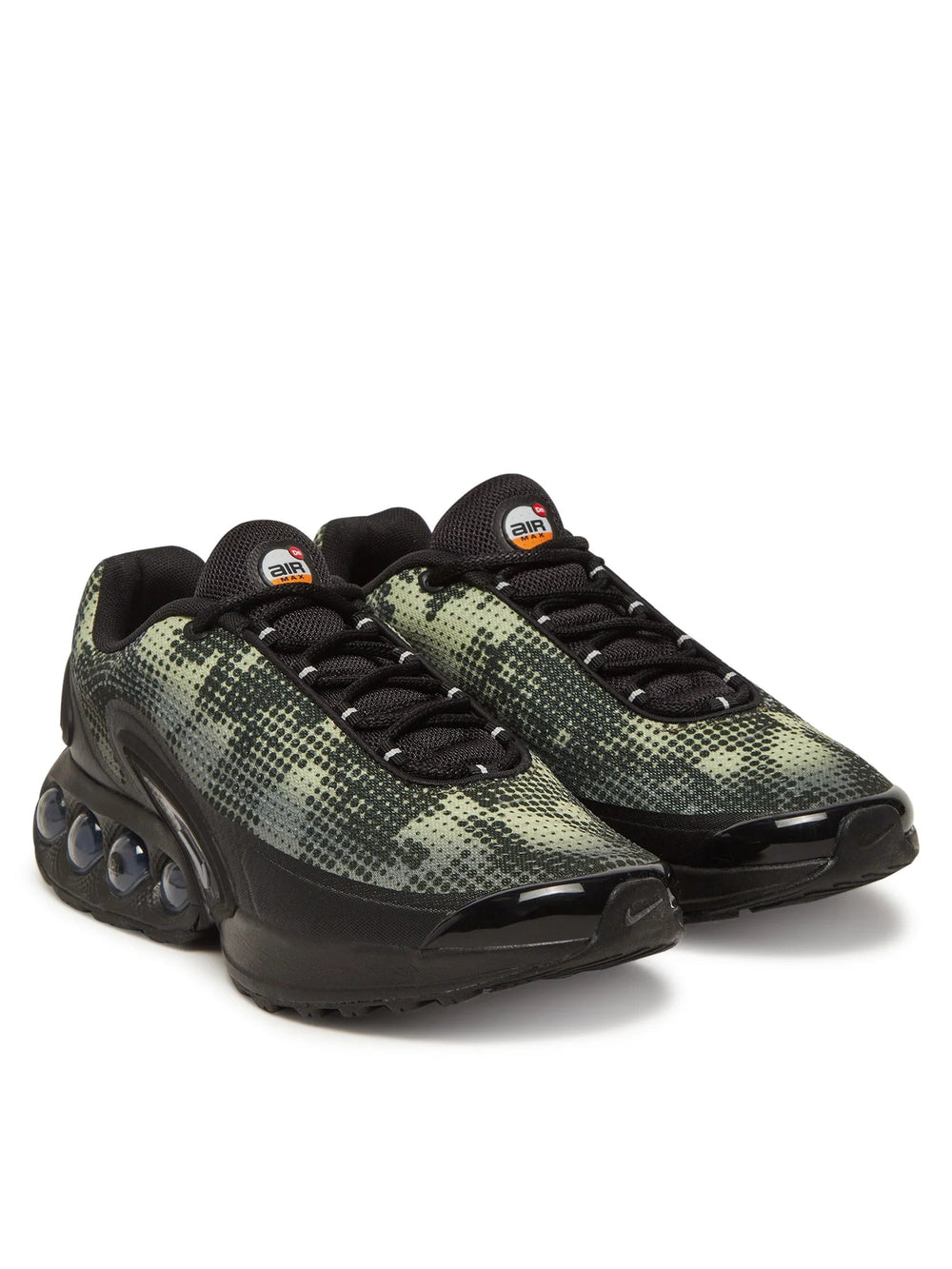 Nike Air Max Dn Black Olive Aura Medium Olive Metallic Silver