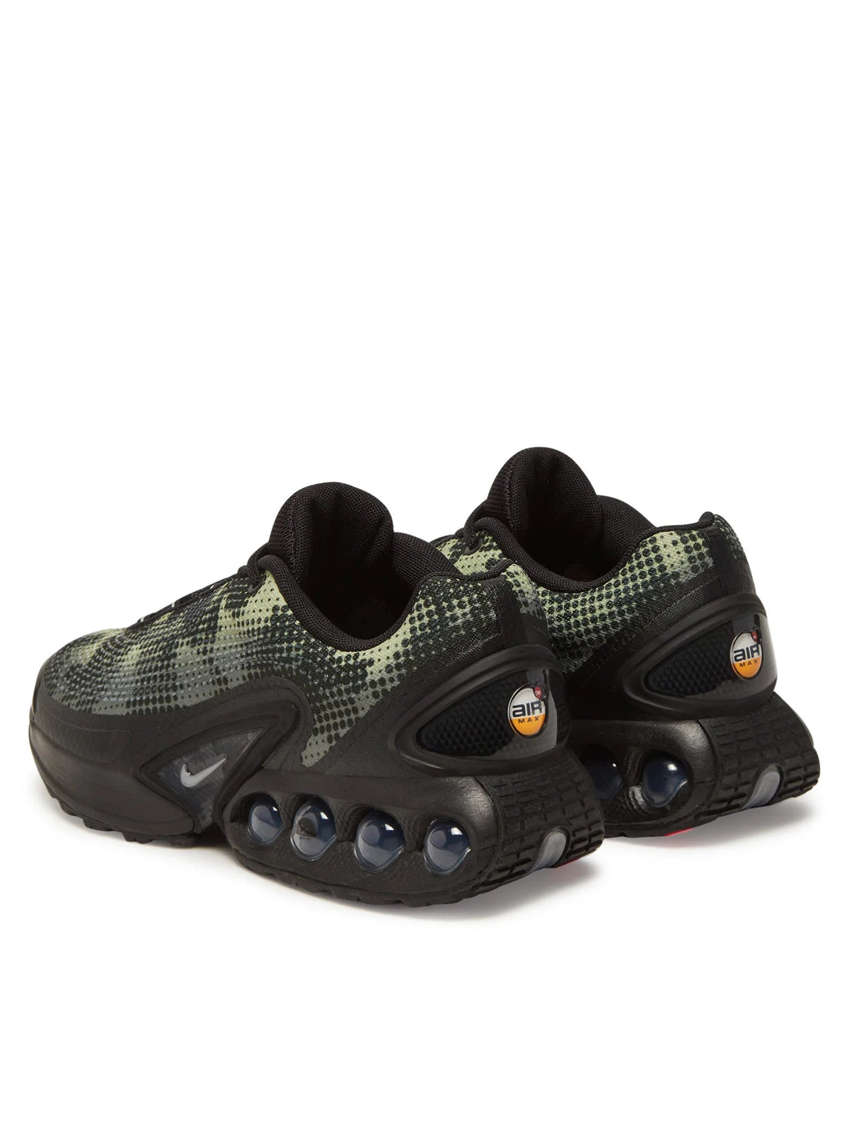 Nike Air Max Dn Black Olive Aura Medium Olive Metallic Silver - 4